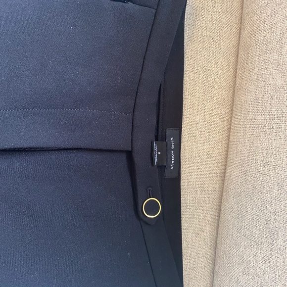 Club Monaco Tab Front Skinny Pant Size 0 - Picture 7 of 8